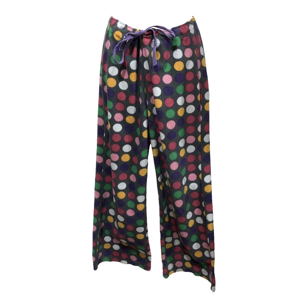 ⭐️ 3 for $10 ⭐️ SO Size L Gray Multi-Colored Polka Dots Pajama Pants